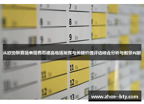 从欧协联赛场表现看厄德高临场发挥与关键价值评估综合分析与前景判断 从欧协联赛场表现看厄德高临场发挥与关键价值评估综合分析与前景判断